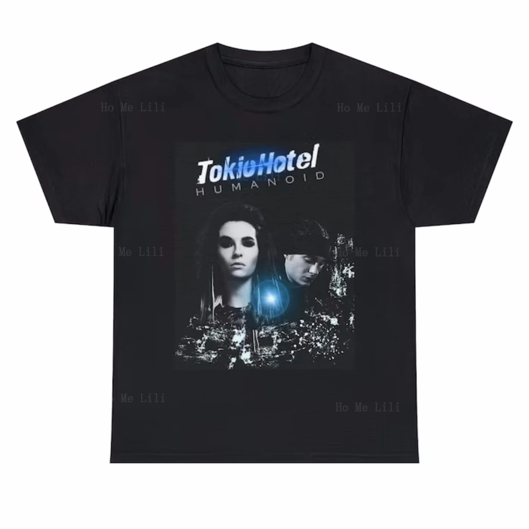 Maglietta Tokio Hotel Tokio Hotel Album Umanoide Emo Graphic Manica Corta