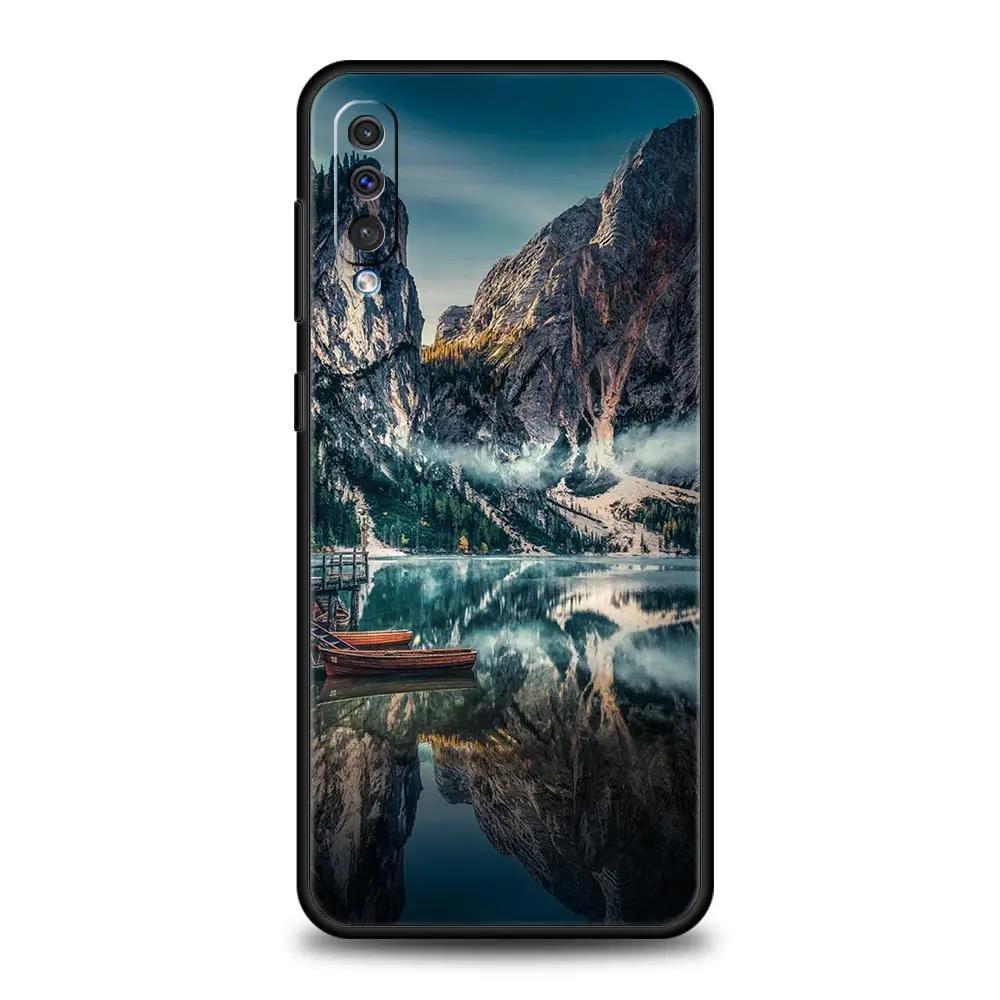 Nature-Inspired Phone Case with Forest, Beach, and Mountain Designs