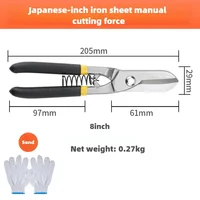Special large iron stainless stee aluminum alloy manual strong scissors for industrial iron sheet scissors and diamond mesh 1