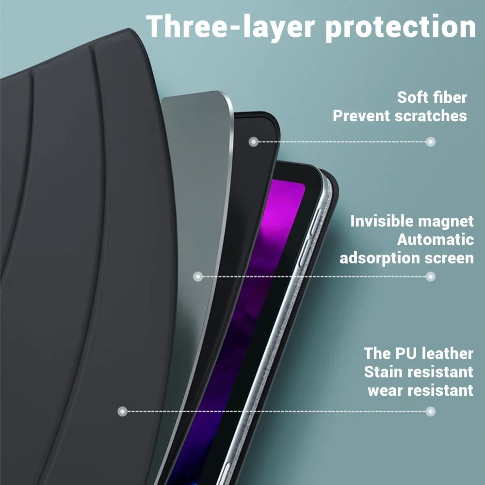Premium Flip Smart Cover for iPad - Sleek and Durable Protection