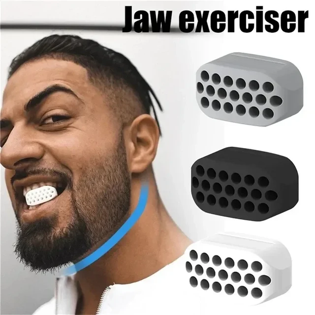 Masseter Ball Jaw Trainer Fitness Slimming Face Deep Facial Facial Muscle  Trainer Silicone Chewing Exercise Slimming Device - AliExpress