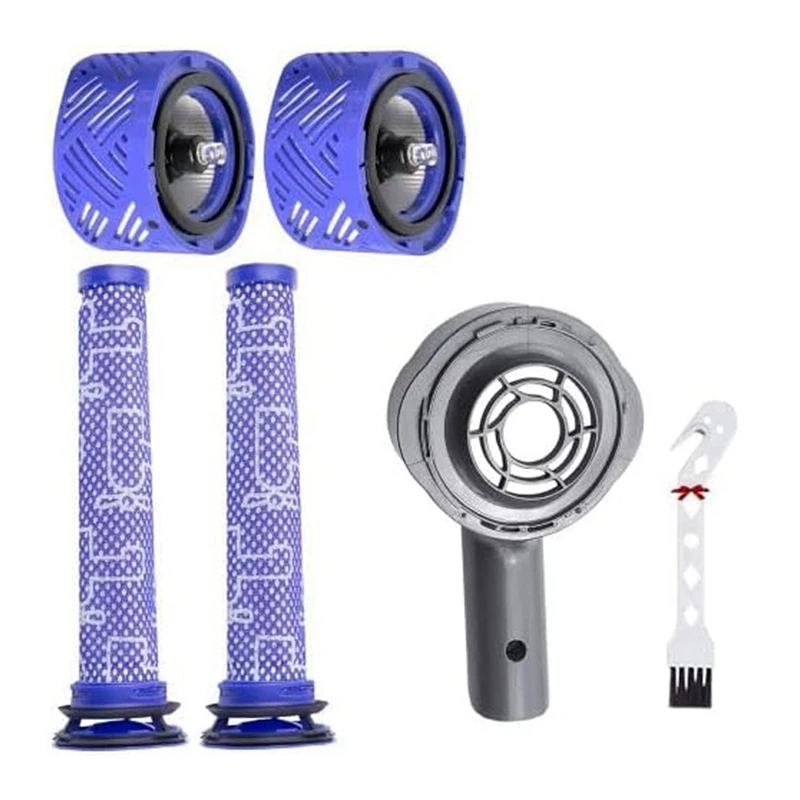 

Motor Rear Cover + Filter + Pre Filter Set Plastic Vacuum Cleaner Accessories For Dyson V6 DC58 DC59 DC61 DC62 DC74