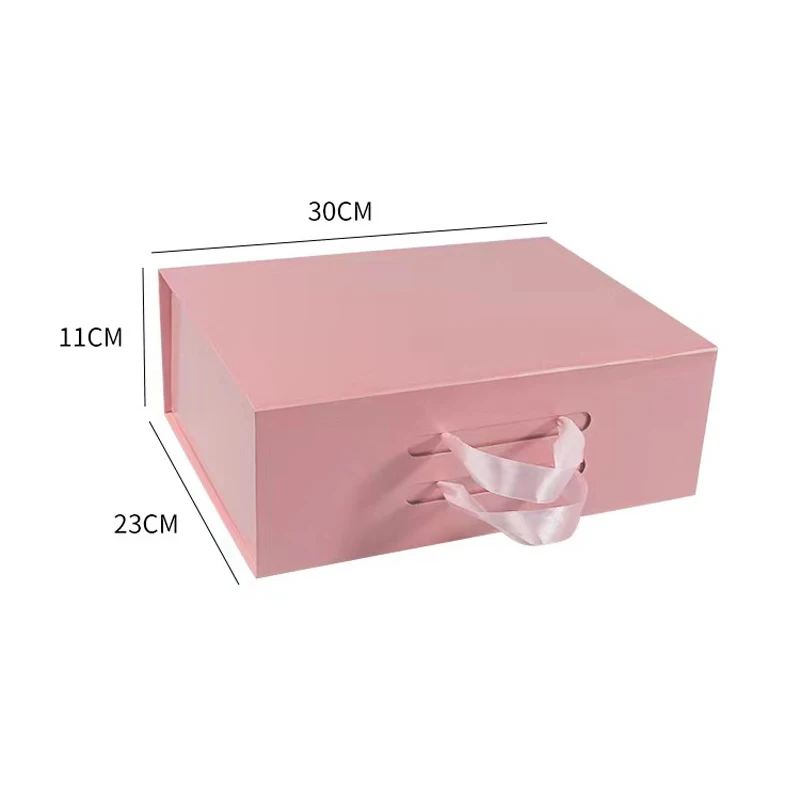 Foldable Magnetic Clamshell Gift Box – Custom logo packaging for weddings, birthdays, c... - SKU FGB19381 - UGI Packaging