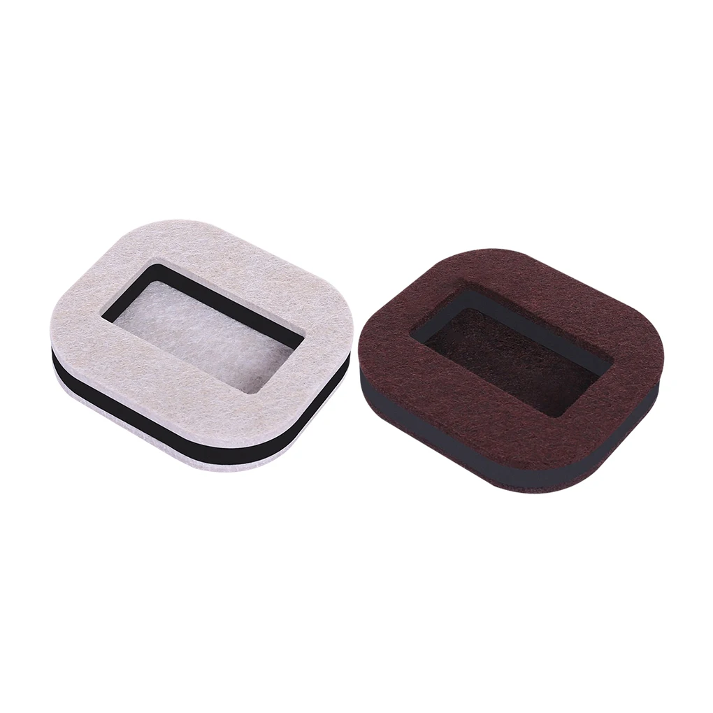 

5 Pieces Non-Slip Furniture Bed Wheel Stoppers Couch Desk Caster Pads Carpet Scratch-Resist Protectors Office Supplies