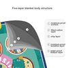 90x90cm Large Elecrtic Dancing Blanket with Lights Baby Play Mat Keyboard with 3 Game Modes Sport Toy Educational Toys for Kids 4