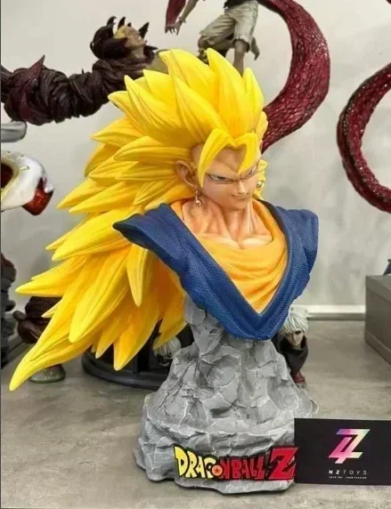 KD ベジット　ドラゴンボールZ ゴジータ バストフィギュア 在庫ドラゴンボール 1:1 ゴジータベジットバスト像飾り樹脂素材