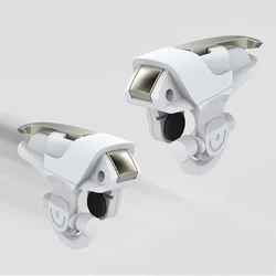 Enhanced Mobile Gaming Trigger Set with Precision Grip and Recoil Control (White Gen 2)