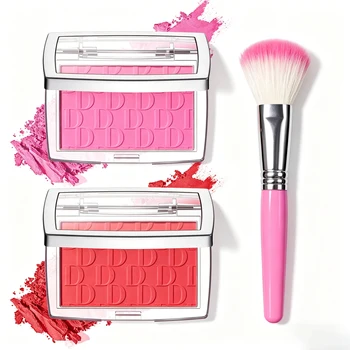 Matte Embossed Blush Palette Set 1