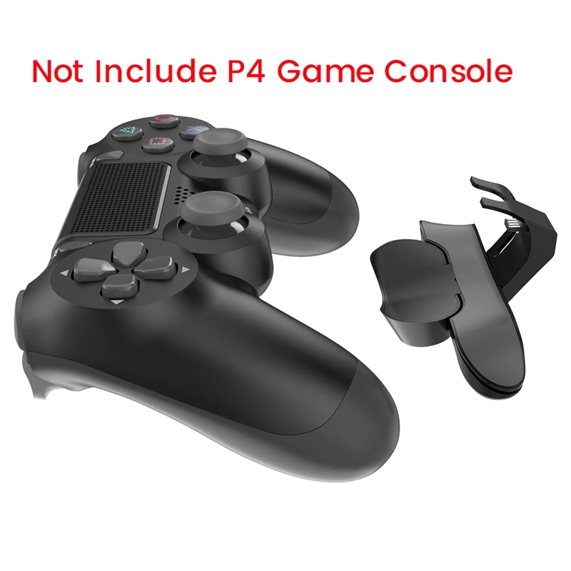 1 Piece Gamepad Back Paddles For PS4 Strike Pack Controller Extra Buttons Black For PS4 Turbo Back Button Backkey Extender