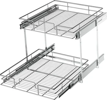 2 Tier Pull Out Cabinet Organizer 1