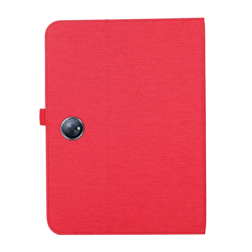 Premium Soft Fabric Flip Stand Tablet Case with TPU Back Cover - 11.6 Inch 2023 Edition