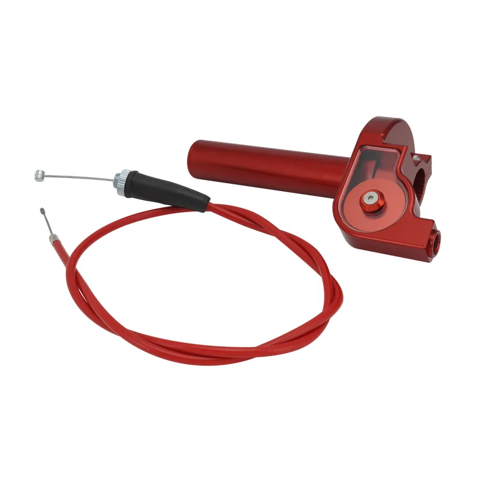 Motorcycle CNC Aluminum Accelerator Throttle Twist Grips Cable
