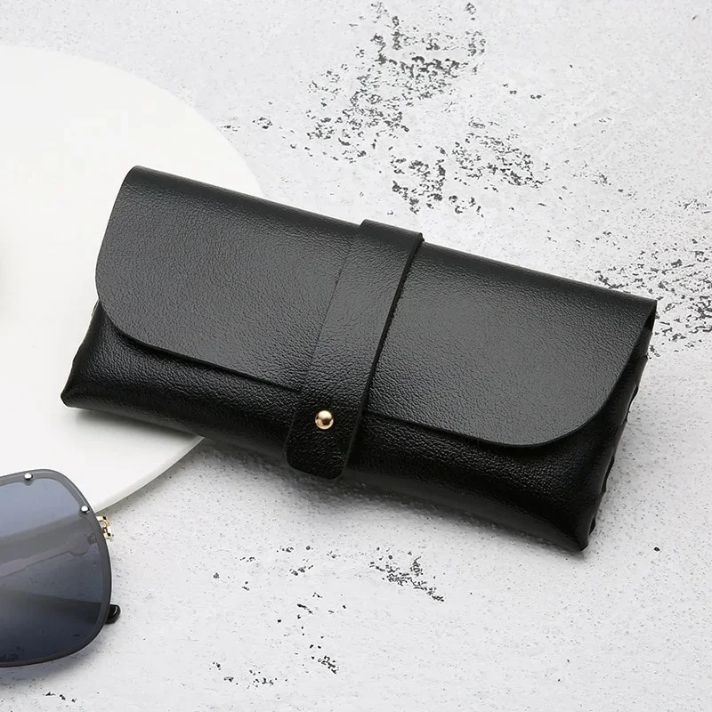 Glasses Case Women Leather Soft Glasses Bag Fashion Portable Sunglasses Box Bag Accessories Eyeglasses Case Sunglasses Box