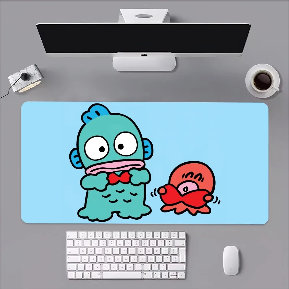 MINISO Sanrio Funny Hangyodon Cute Mouse Pad Computer Laptop Gaming Office Wrist Guard Non Slip Keyboard Pad 5