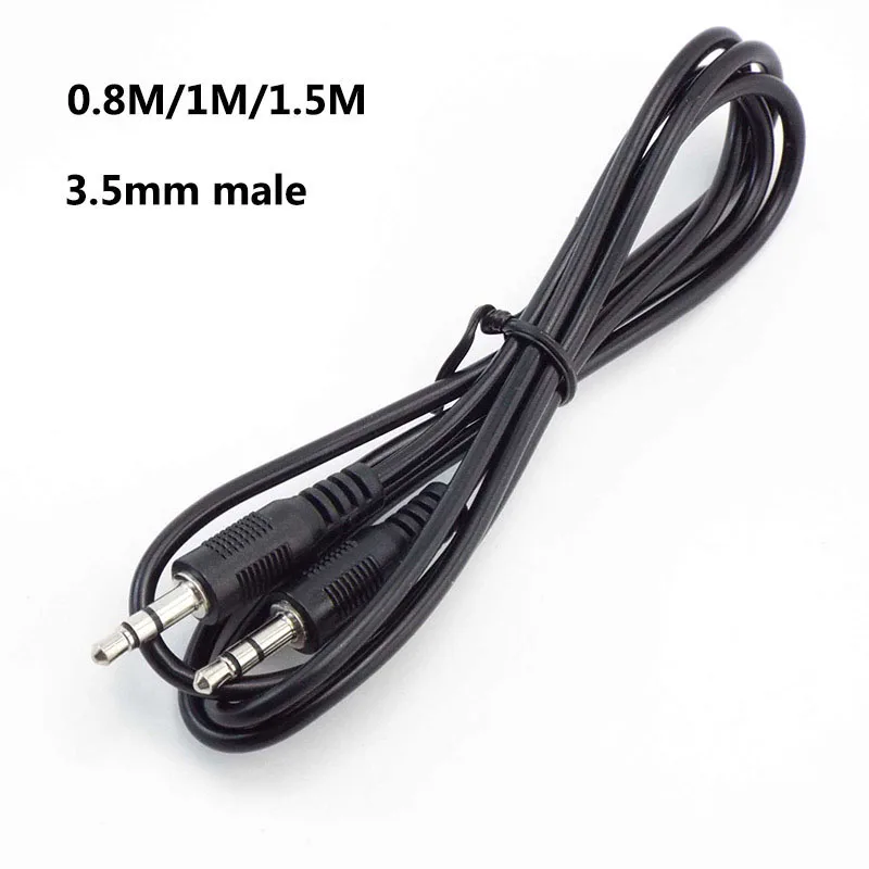 

Аудиоразъем 3,5 мм, удлинитель AUX, штекер-штекер, стерео разъем M/M, провод для наушников, шнур для телефона, автомобильного динамика, наушников T