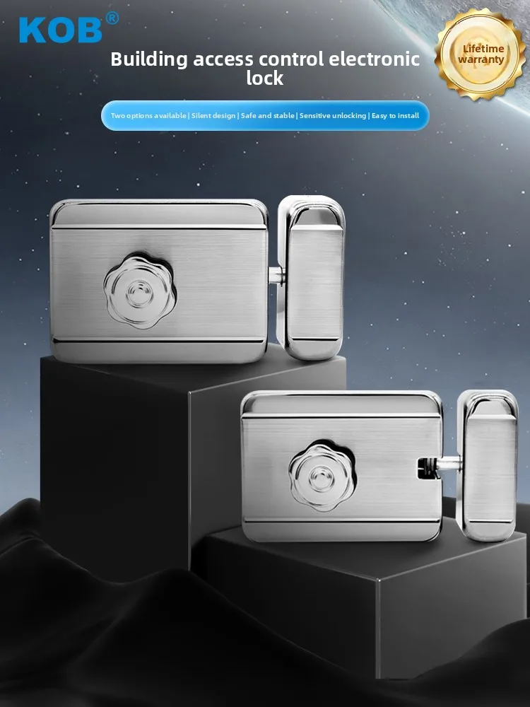 Intelligent Spiritual Lock Building Access Control Silent Electronic Control Lock Anti theft Door Lock Access Control