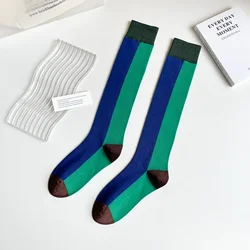 Women's Retro Trend Knee-High Korean Socks - EU35-40 (1)