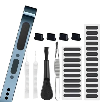 Kit di pulizia per altoparlante del telefono e porta di ricarica, set di strumenti universali per la rimozione della polvere per iPhone Samsung Xiaomi
