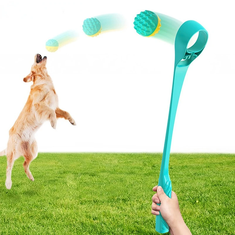 Pet Throwing Ball Funny Dog Training Interactive Chew Toys Pets Tossing