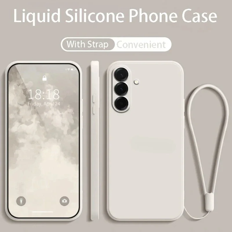 Liquid Silicone Soft Phone Case Cover