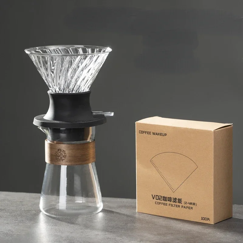 

UFO smart cup hand-washed coffee filter colorful gradient sharing pot coffee set immersion extraction tea.