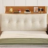 Teddy Fleece Wedge Headboard Pillow Bed Wedge Cushion Headboard Triangular Backrest Pillow Support Body Wedge Sleeping Pillow 이불 5