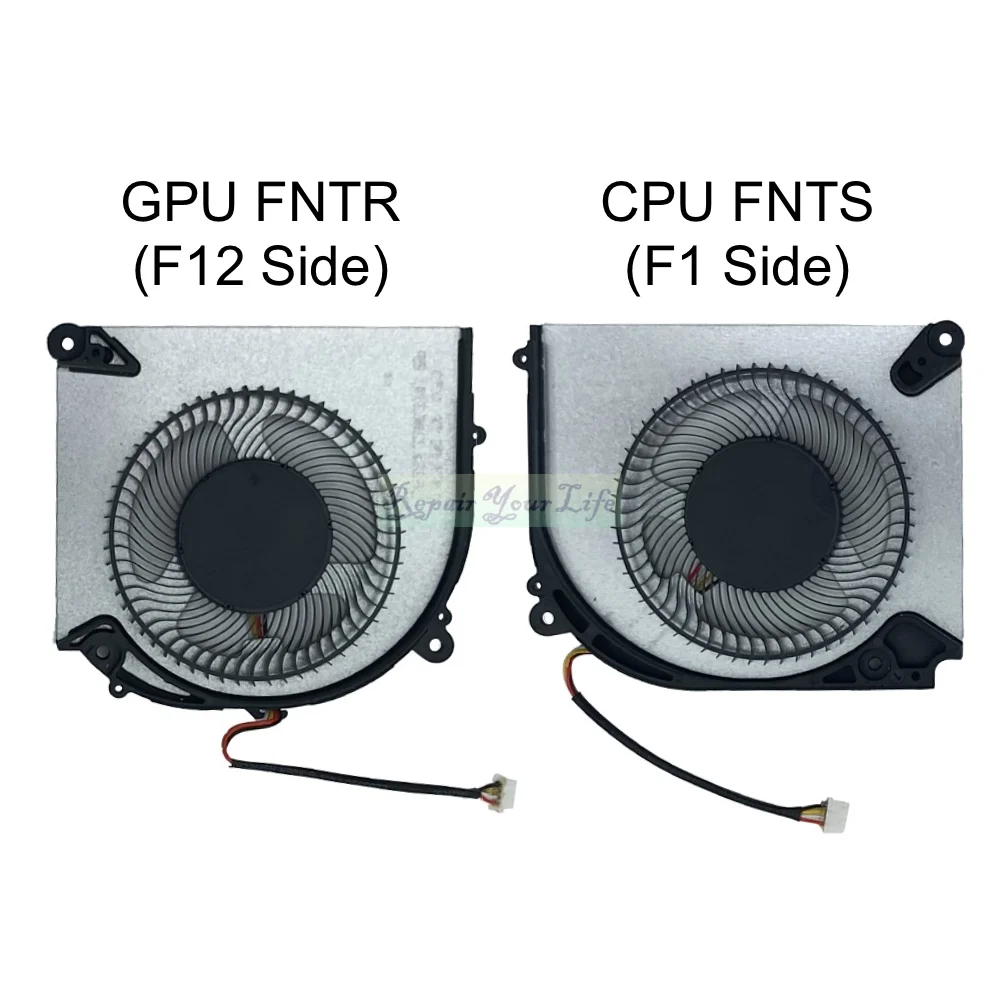 Ventilador de Refrigeração para Cpu e Gpu Radiador Cooler Machenike F1177plus L17 Gen 12 Mknp55hk Rtx 3050 3060 dc 5v - Imagem 2