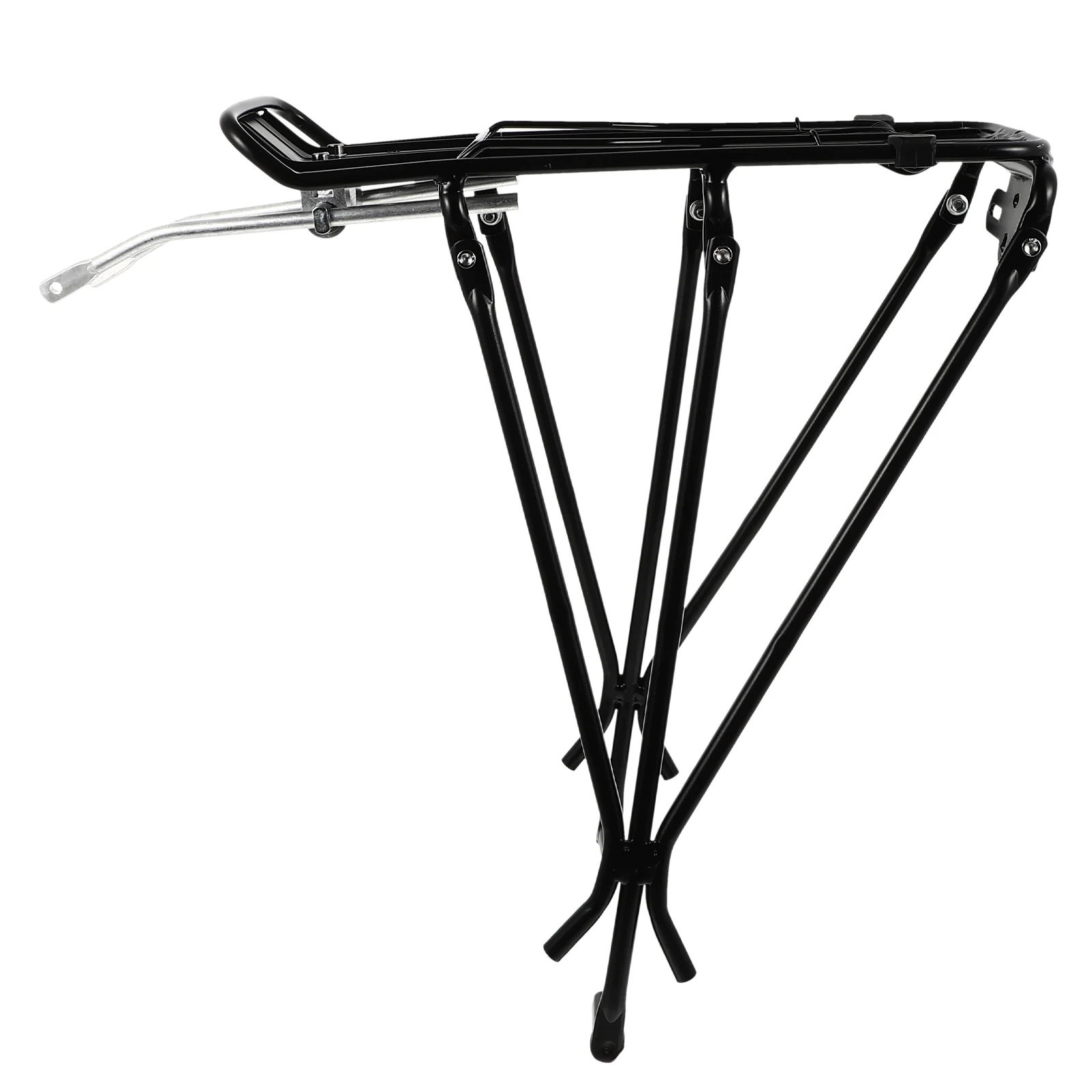 

1Pc Practical Cargo Rack Rear Rack Luggage Rack Flexible Carrier (Black)