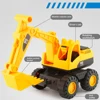 Toy Car Large Size City Construction Engineering Vehicle Children Excavator Truck Sand Digging Toys Kids Toy Gift For Birthday 4
