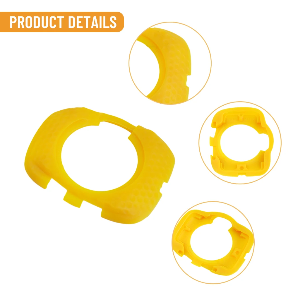 

Yellow Bicycle Pedals Cleat Covers For For Wahoo For For Speedplay Durable Material Protect Your Cleats Extend Soleplate Life
