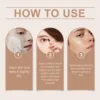 Hydrating Concealer Even Skin Tone Cover Dark Circles Acne Pores Long Lasting Makeup Brightening Skin Breathable Makeup Products 6