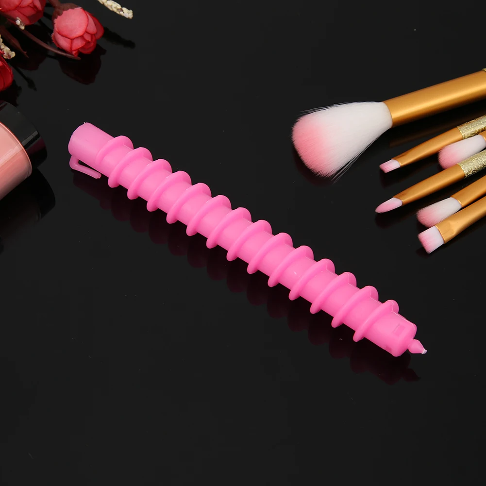 헤어 펌 롯드, 스파이럴 헤어 펌 롯드, DIY 플라스틱 롱 헤어 롤러, 열 없는 헤어 컬링 롯드 (헤어 살롱용)