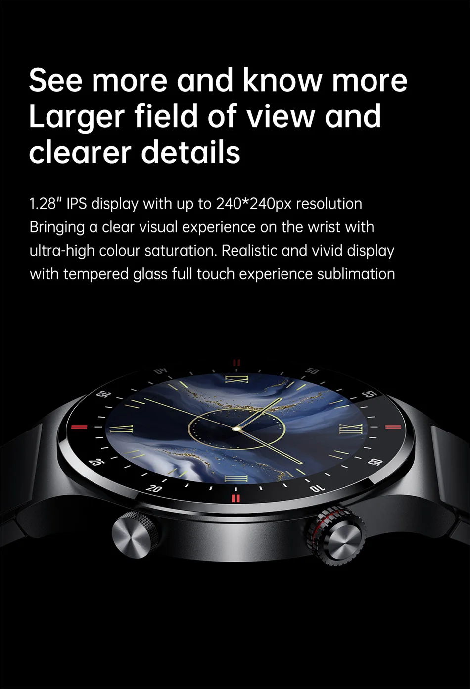 2023 New QW33 Bluetooth Call Smart Watch Men Waterproof Sports Fitness Tracker Smartwatch Large HD screen for huawei Xiaomi_voghion.com