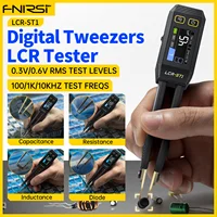 FNIRSI LCR-ST1 Smart Tweezer LCR SMD ESR Tester Resistance Capacitance Inductance Continuity Diode Test Auto Multimeter Tools 1