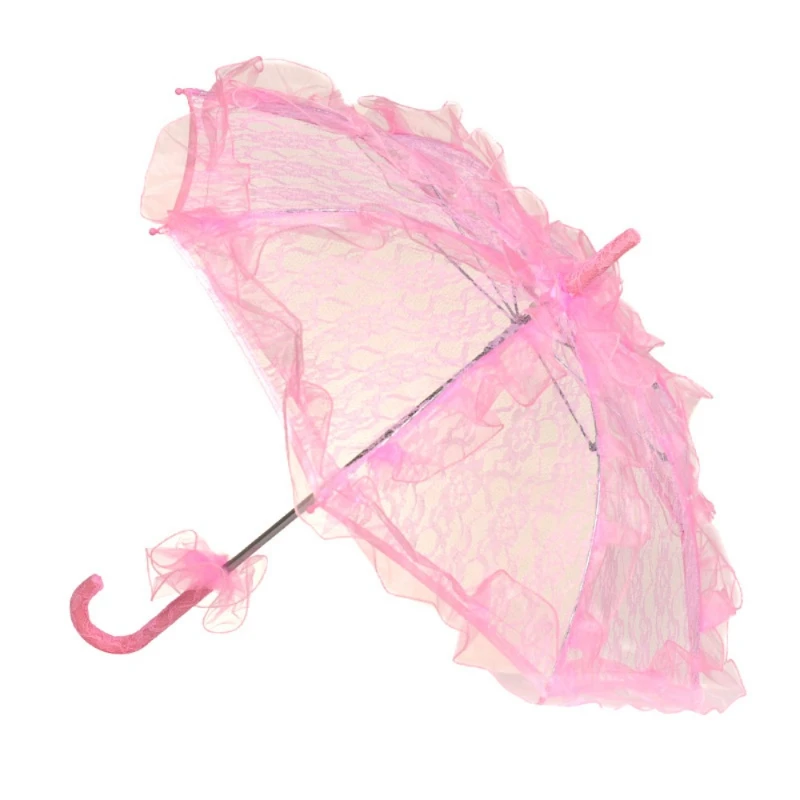 *Colorful Lace Florals Bridal Umbrellas for Wedding Party Craft Flowers Wedding Decor Props Accessories sombrillas para sol