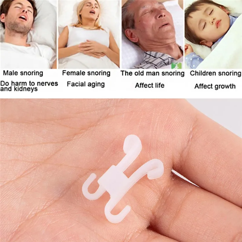1pc Sleeping Aid Healthy Care Anti-Snoring Device Snore stop Anti-Snoring Apnea Nose Breathe Clip Stop Snore Device 4
