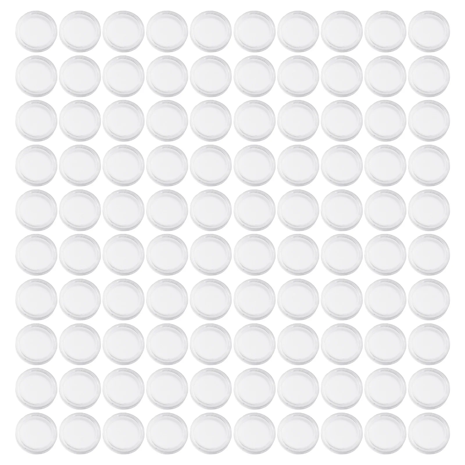 

Collectors Coin Capsule Holders 100pcs 16MM Applied Commemorative Round Supplies Transparent Durable Practical