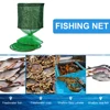 Fishing Net Portable Mesh Net Fish Storage Steel Ring Folding Fish Cage Fishing Trap Net Fish Basket Tackle Fishing Accessories 5