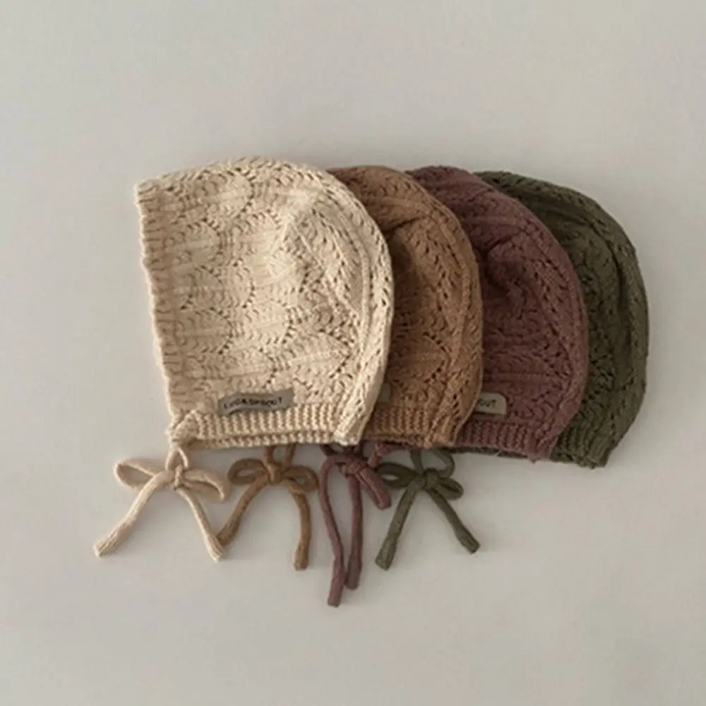 Cotton Kids Winter Hat Handmade Crochet