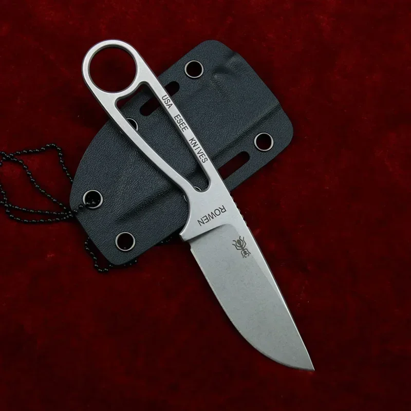 Fixed Pocket Knife Ant 12992 D2 Bladehandle Kydex bag Multifunction Fruits Knife Durable Stomata Design Edc Tool