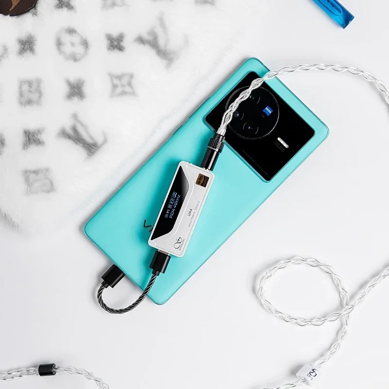 Shanling ua4 mqa portátil usb dac amp amplificador de fone