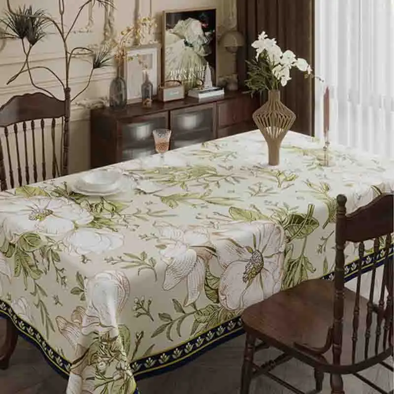 RetrotableclothElasticTableclothSquareTableCoverWaterproofTable