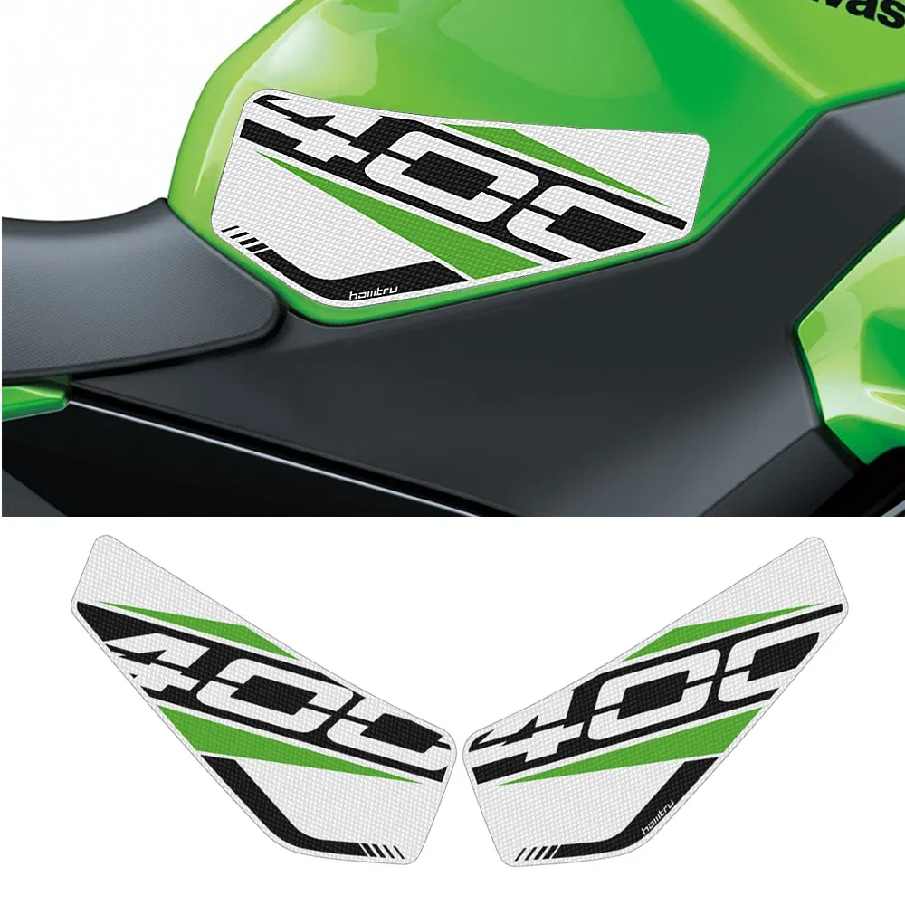 

Motorcycle Side Tank Pad Protection Knee Grip Anti-slip for Kawasaki NINJA 400 2018-2020