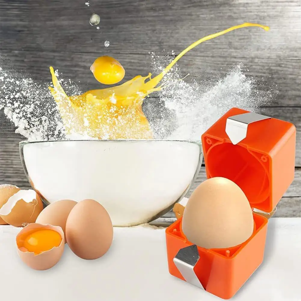 Egg Peeler Tool Handheld Egg Opener Separator Set Kitchen Gadget for Easy Cracking Shell Removal Duck Goose for Effortless, egg shell opener,egg separator