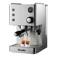 CRM3007L Luxury 2 In 1 With Milk Frother Small Professional Latte Cappuccino Espresso Coffee Maker Machine For Home Use 2