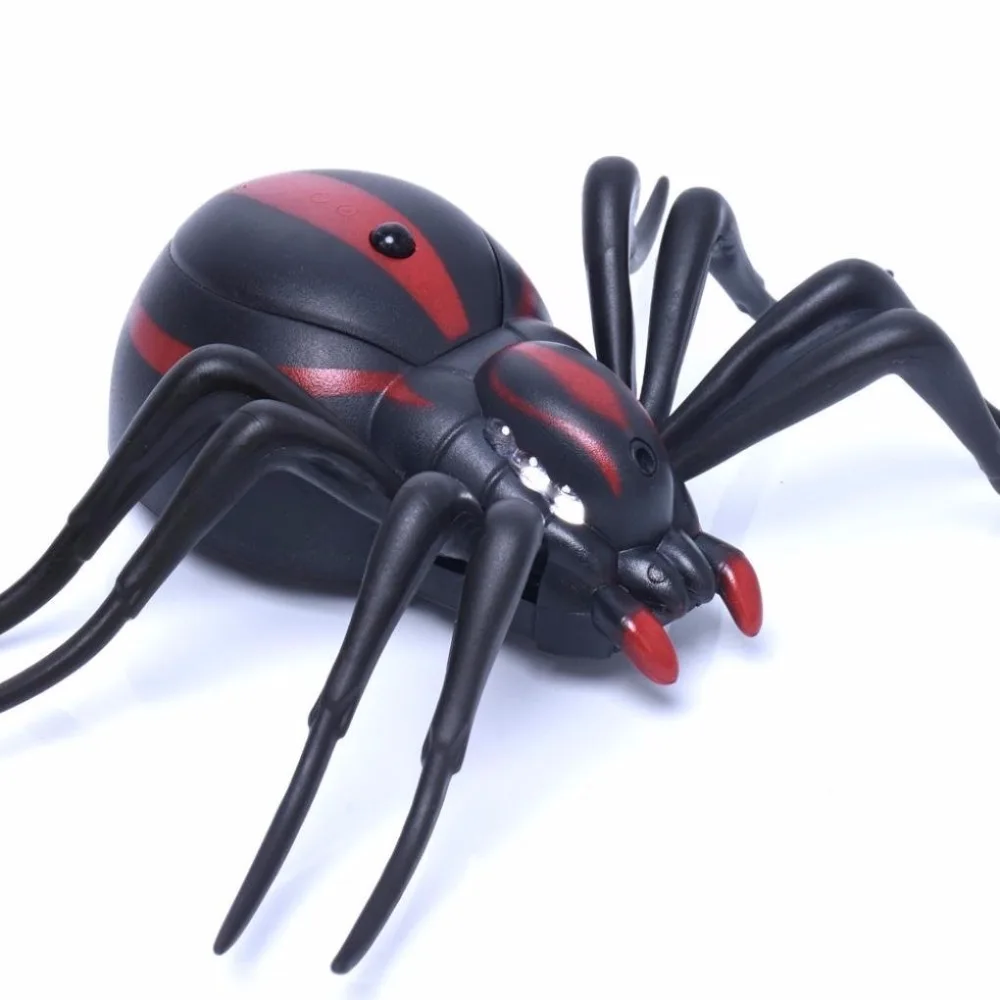 Trick Electric Cockroach Pet RC Simulation Spider Robotic Remote Control Ant Toy Halloween Xmas Mini Gift for Adult Prank Insect 3