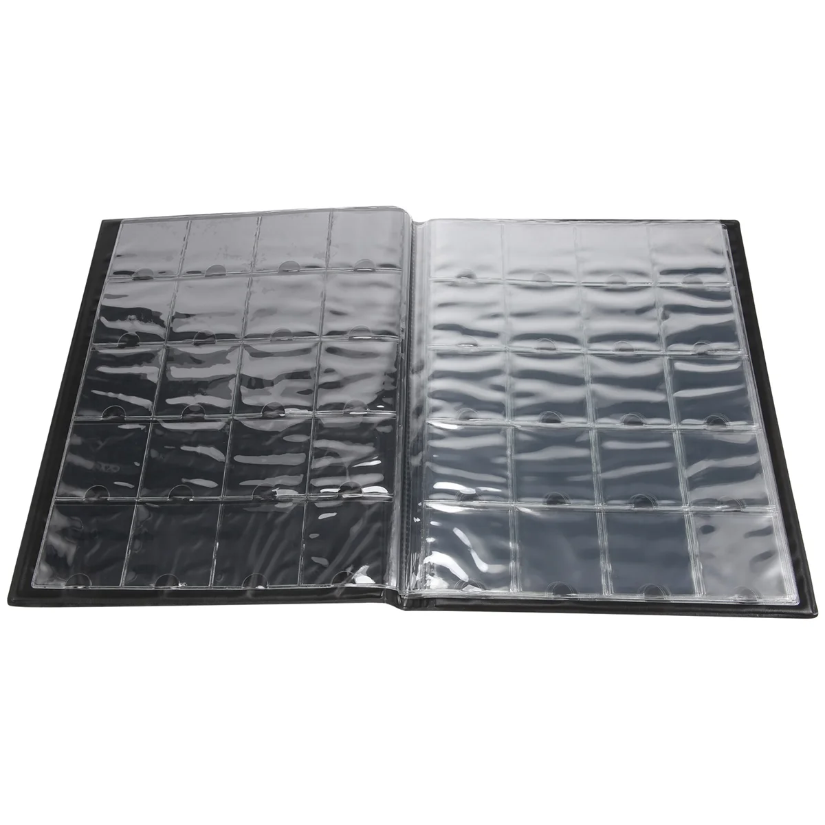 

PCCB высокое качество помещение 200 шт. соответствует картонным держателям для монет Профессиональная Книга для коллекционирования монет (случайный цвет)