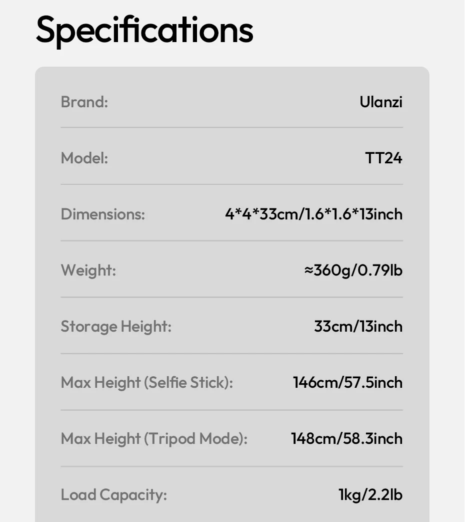  TT24 Cka Quick-Release Selfie Stick Automatic Pop-up Tripod Stand for Smartpho