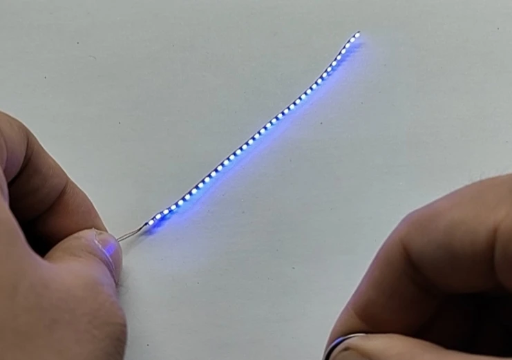 Flexible 1mm Wide Soft Light Strips for Decorative Chassis Lighting