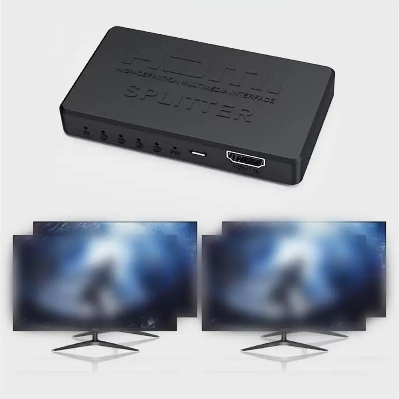 Miglior Splitter 4K 1X2 2.0 Splitter 1 In 2 Out Amplificatore Switch Hdr Hdmi2.0 Splitter Per Tv Ps5